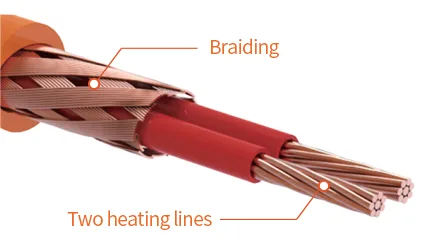 Cấu tạo c&aacute;p sưởi s&agrave;n điện Enerpia EP L Series