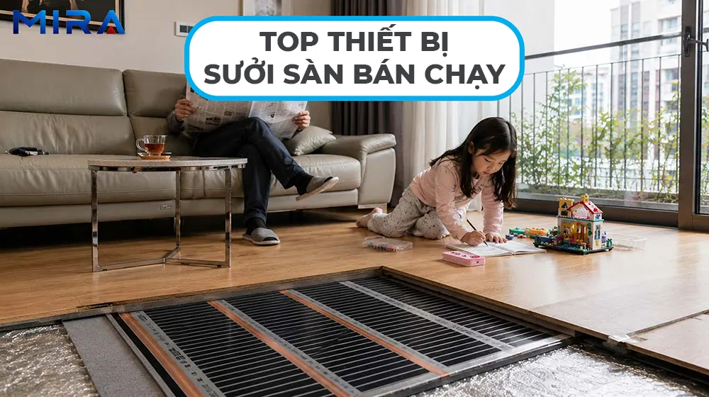 Film sưởi sàn Enerpia – Top sưởi sàn bán chạy tại MIRA